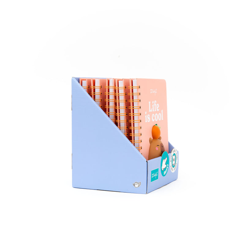 Caderno Formato A5 3D Capivara - Life Is Cool