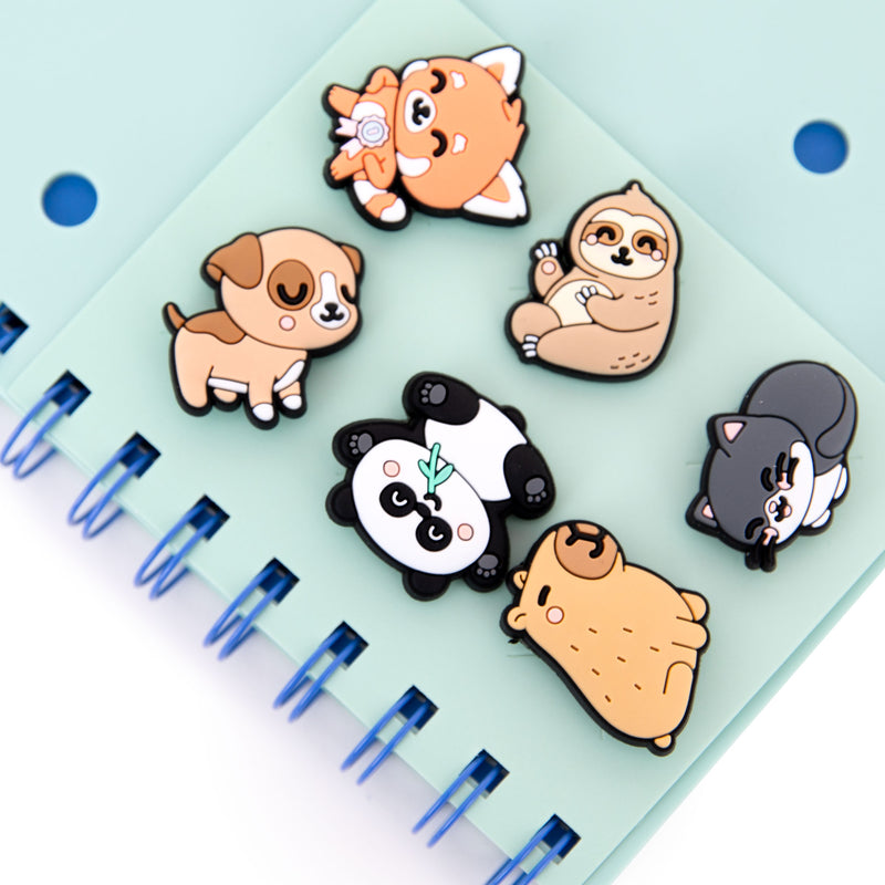 Conjunto Caderno A5, Charms E Caneta - Verde