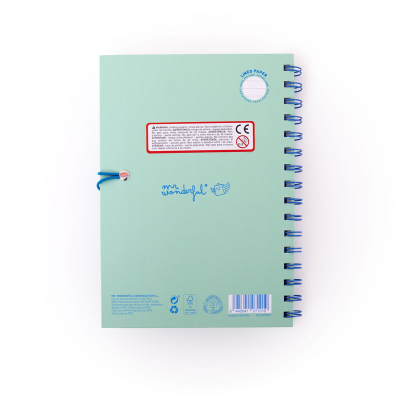 Conjunto Caderno A5, Charms E Caneta - Verde