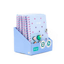 Conjunto Caderno A5, Charms E Caneta - Azul