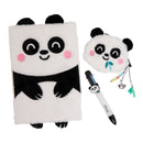 Conjunto Caderno A5, Bolsa, Caneta Ap - Panda