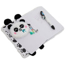Conjunto Caderno A5, Bolsa, Caneta Ap - Panda