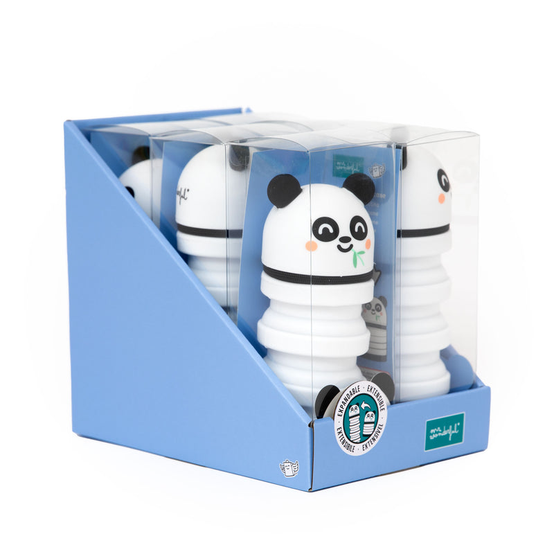 Estojo Silicone Extensível - Panda