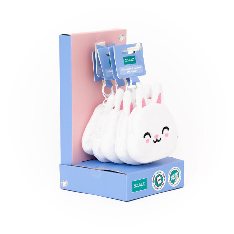 Bolsa E Porta-Chave,Minicaderno - Coelho