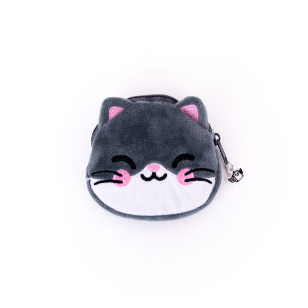 Bolsa E Porta-Chave,Minicaderno - Gato