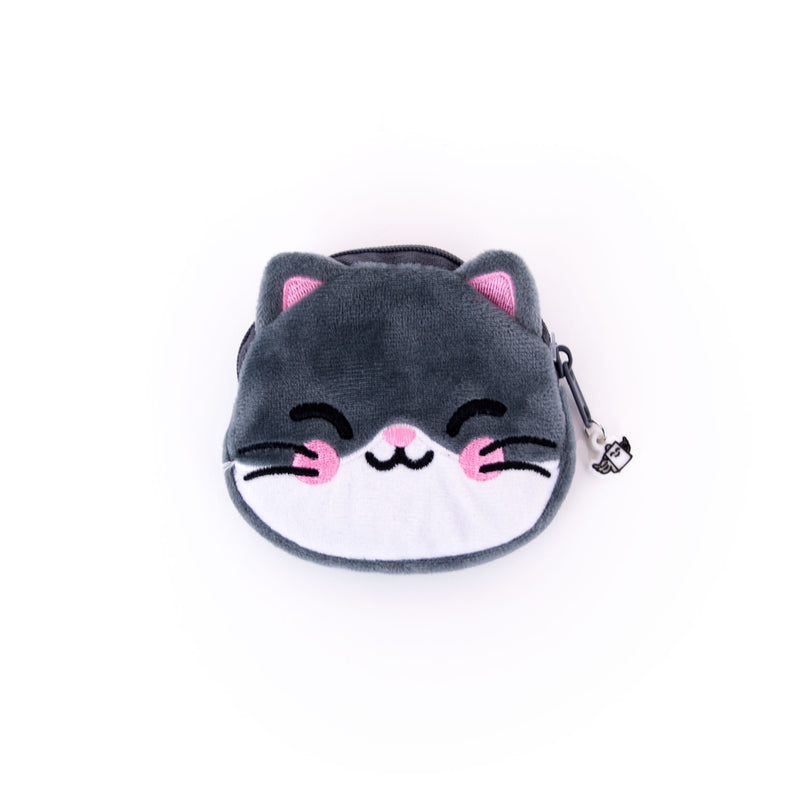 Bolsa E Porta-Chave,Minicaderno - Gato