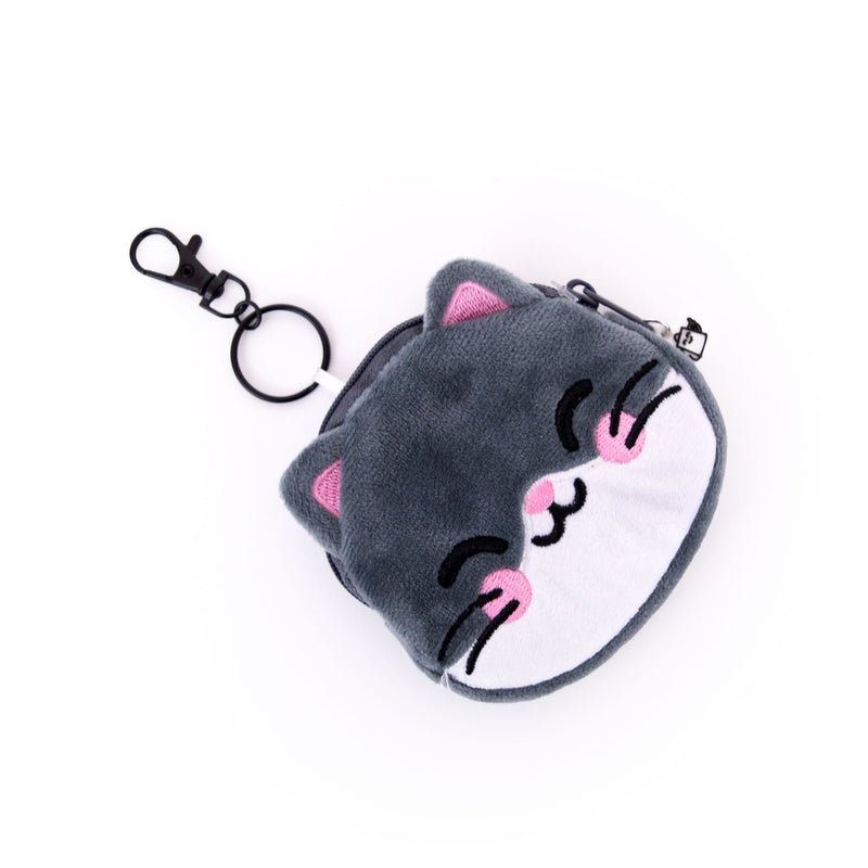 Bolsa E Porta-Chave,Minicaderno - Gato