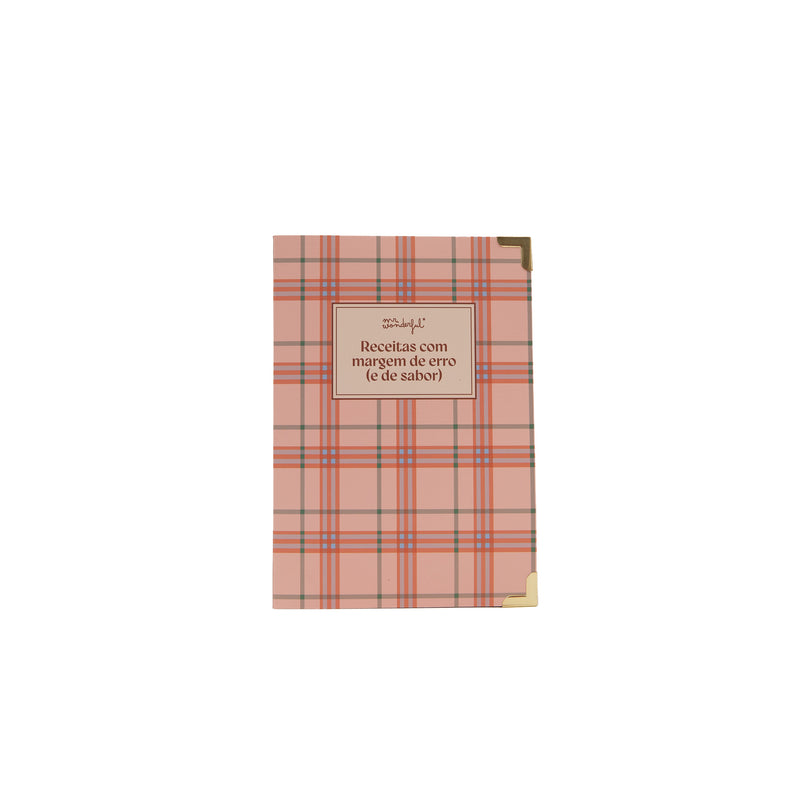 Conjunto Avental + Livro Receita - Margem Erro
