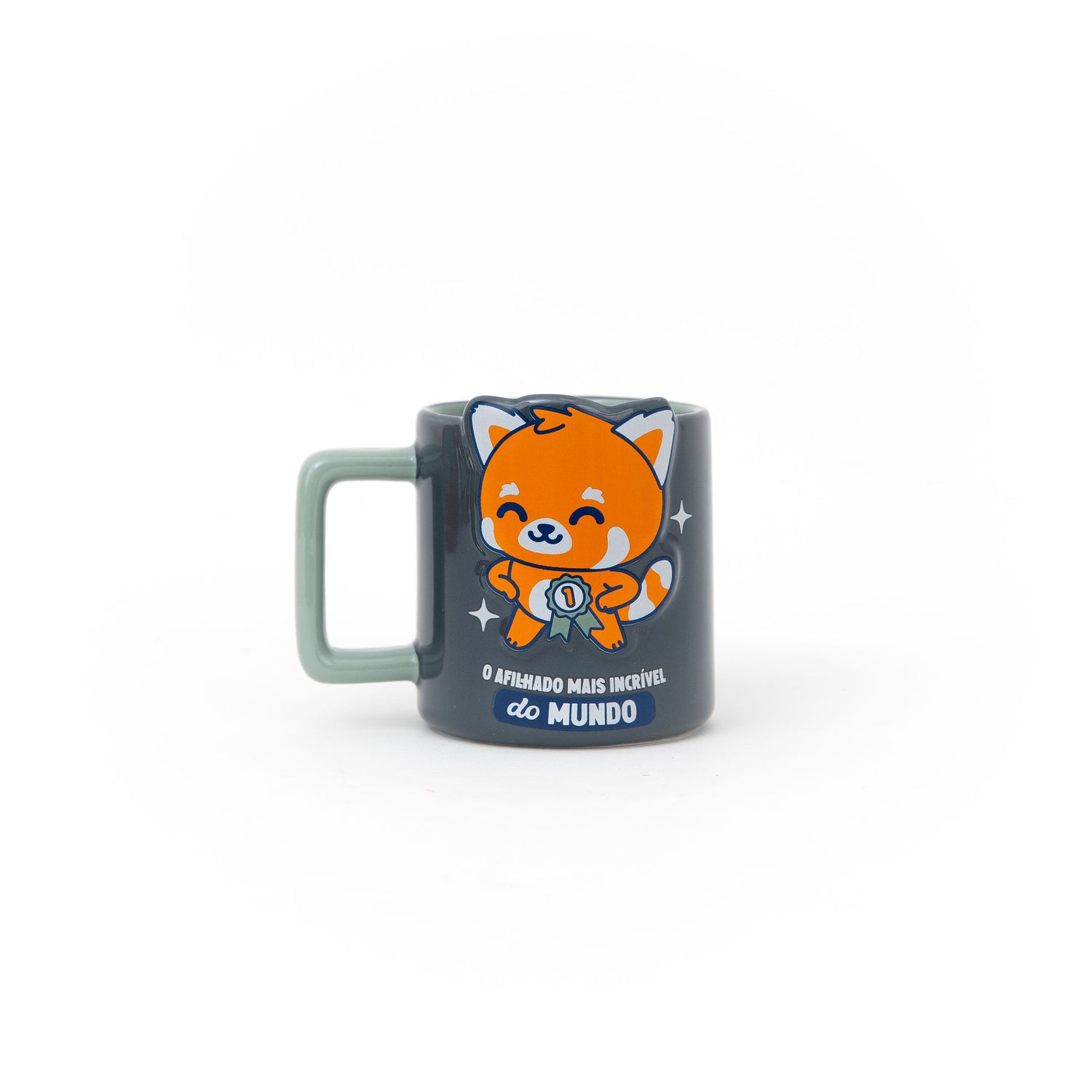 Caneca 3D Panda - Afilhado Incrível
