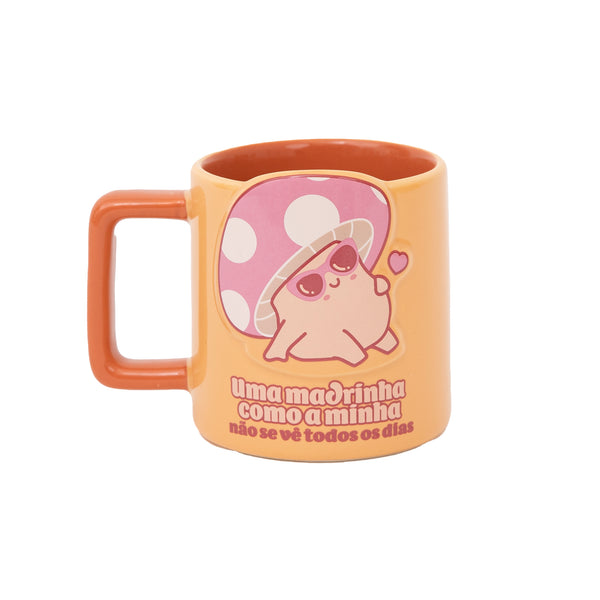 Caneca 3D Cogumelo - Madrinha Todos Dias