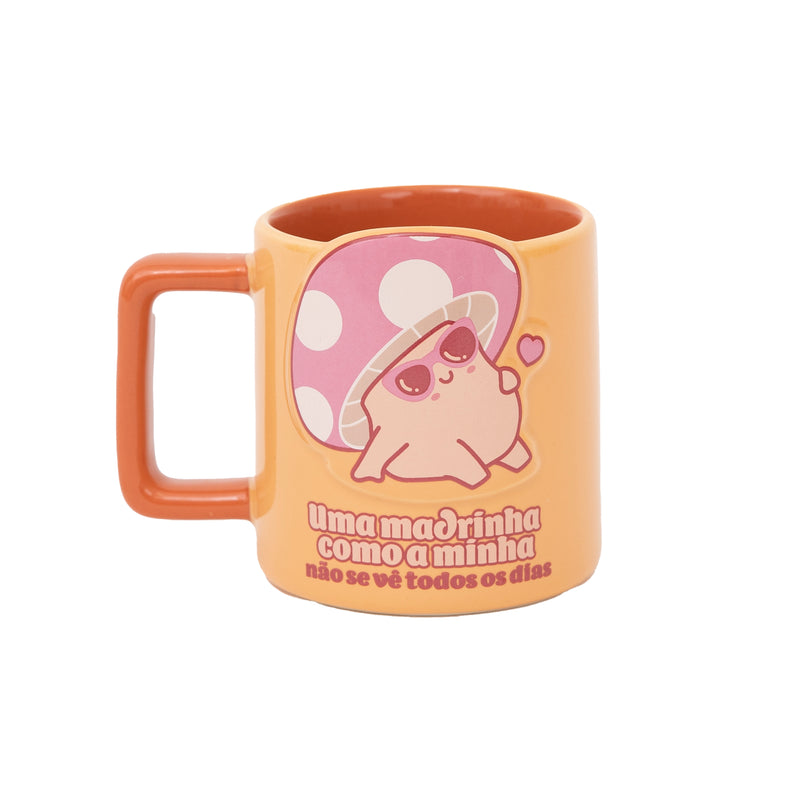 Caneca 3D Cogumelo - Madrinha Todos Dias