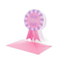 Cartão Grande  - Best Mum Ever Cockade