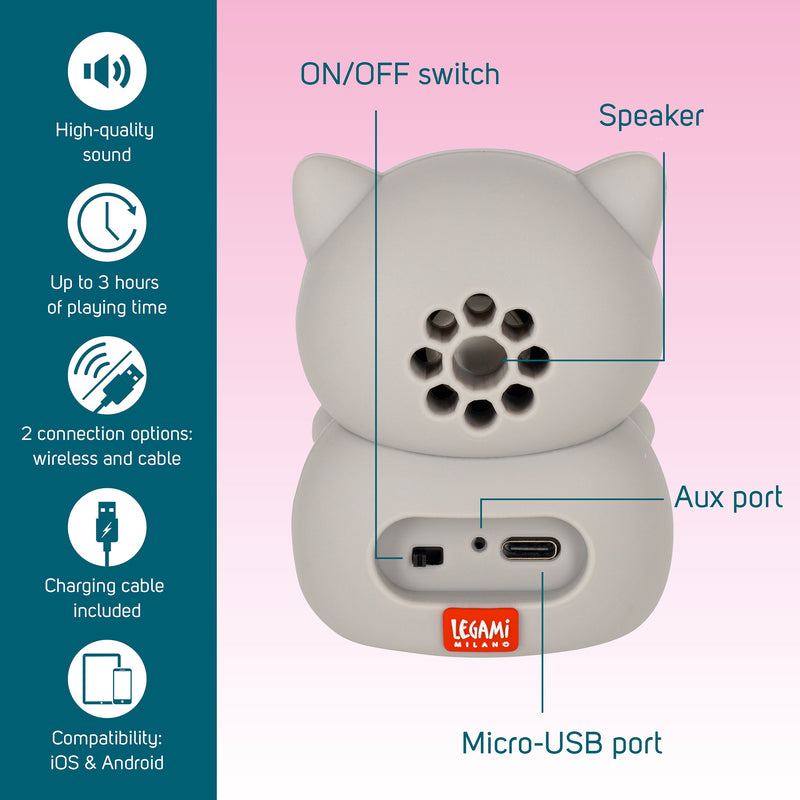 Altifalante Com Suporte - Kitty