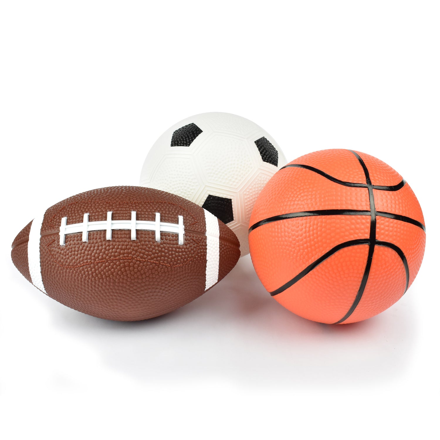 Conjunto 3 Mini Bolas Desportivas