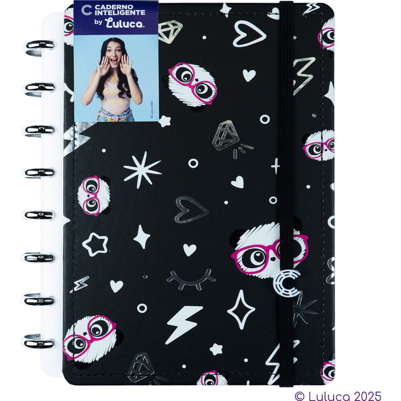 Caderno Inteligente Formato A5 Pandalu Star By Luluca Caderno Inteligente