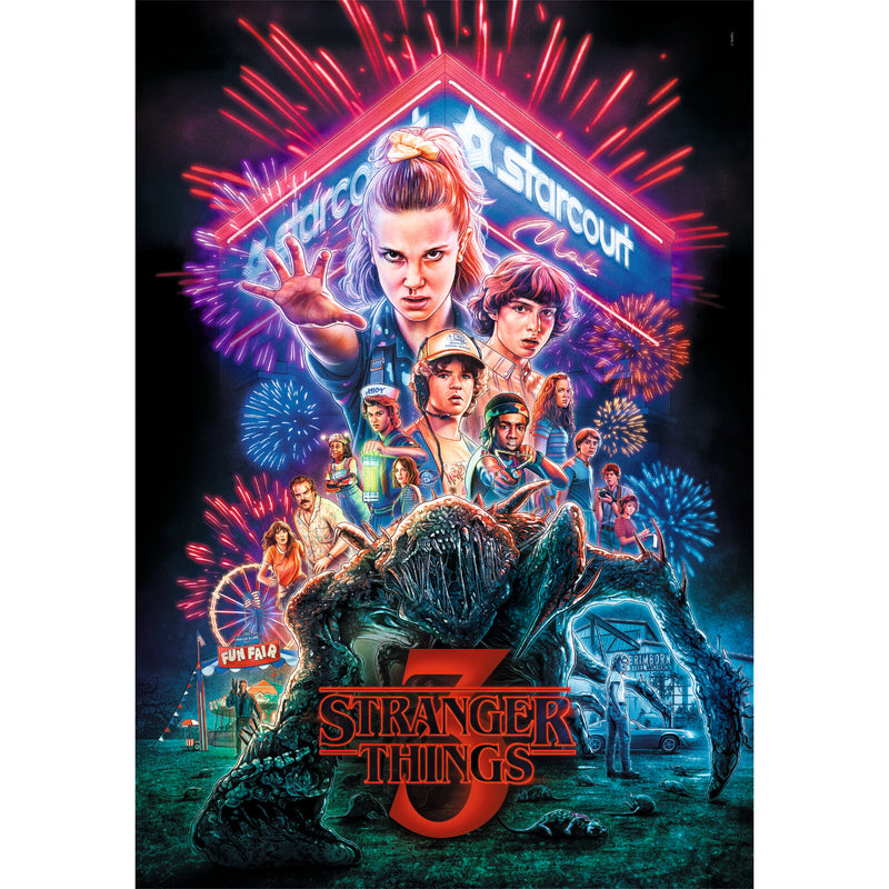 Puzzle Hqc 1000 Peças Stranger Things S3