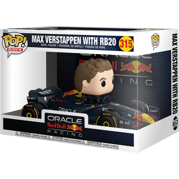 Pop Rides Supdlx Verstappen W/Rb20 Funko