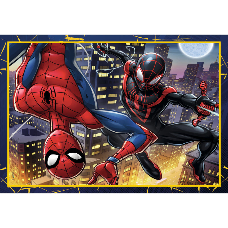 Puzzle 4 Em 1 Spiderman Clementoni