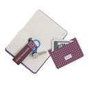 Conjunto Caderno + P.Moeda/Chave Pied-De-Poule