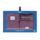 Conjunto Caderno + P.Moeda/Chave Pied-De-Poule