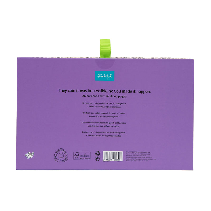 Conjunto Caderno + P.Moeda/Chave Animal Print