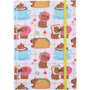 Caderno Formato A5 P Com Fita 96 F Capybara