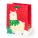 Saco Presente Natal Médio - Llama