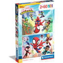 Puzzle 2X60 Pçs Spidey Clementoni