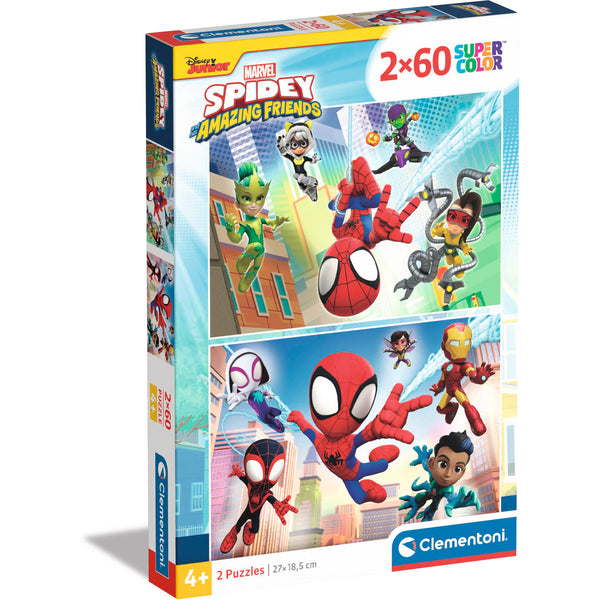 Puzzle 2X60 Pçs Spidey Clementoni