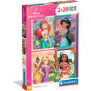 Puzzle 2X20 Pçs Disney Princess