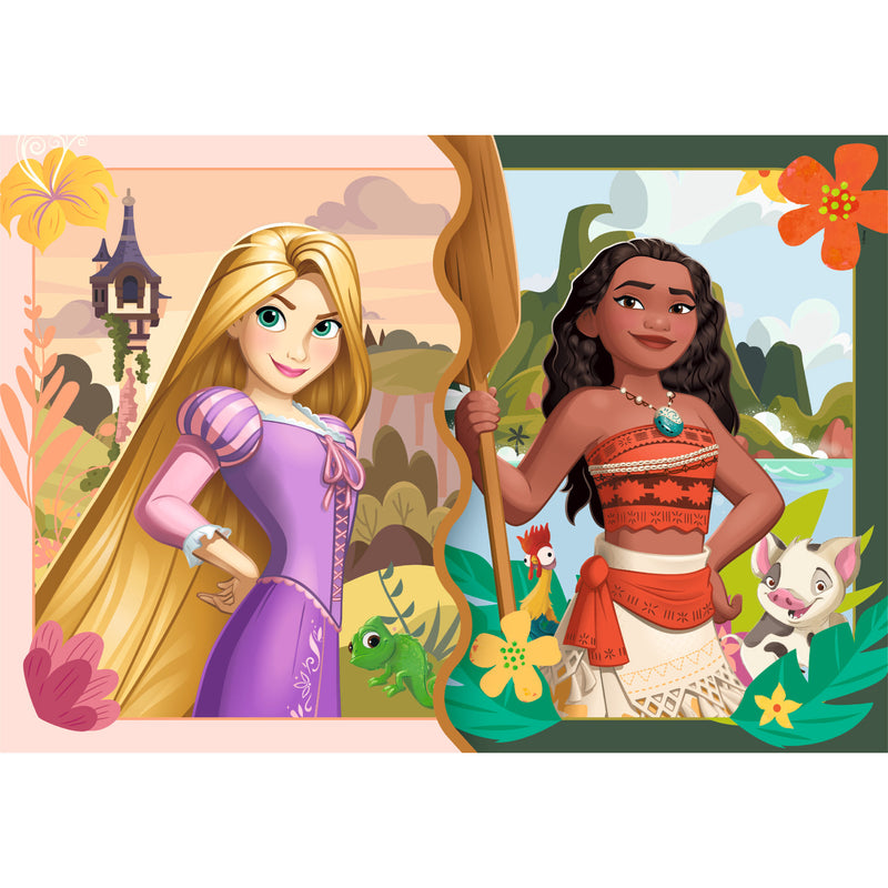 Puzzle 2X20 Pçs Disney Princess