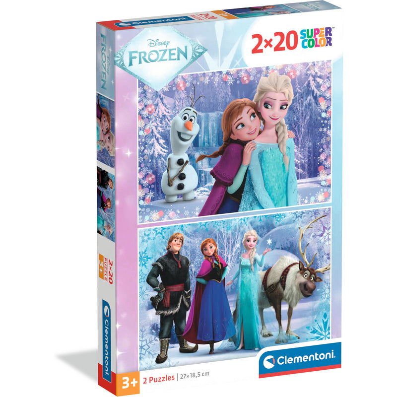Puzzle 2X20 Pçs Frozen 2 Clementoni