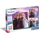 Puzzle 3X48 Pçs Frozen Clementoni
