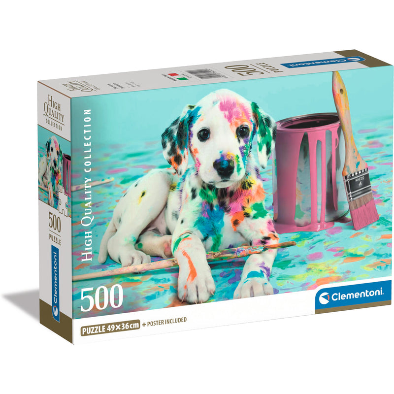Puzzle 500 Pçs Hqc The Funny Dalmatian