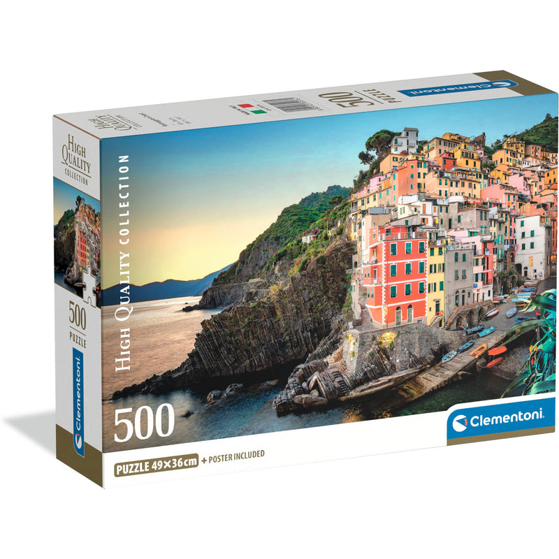 Puzzle 500 Peças Hqc Riomaggiore Coast