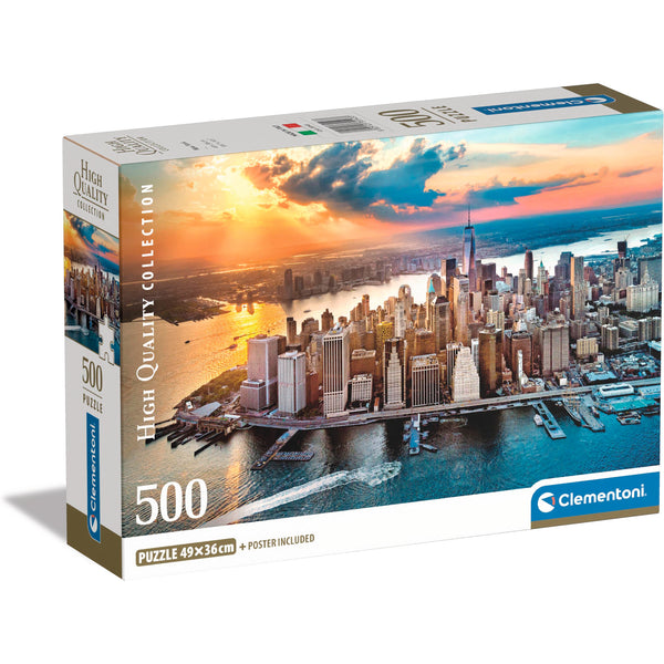 Puzzle 500 Peças Hqc New York Clementoni