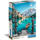 Puzzle 500 Pçs Hqc Braies Lake