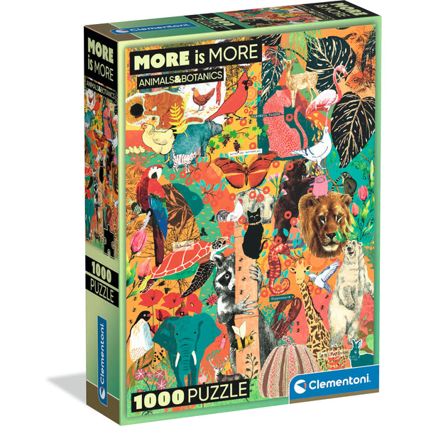 Puzzle 1000 Pçs More Is More Animal