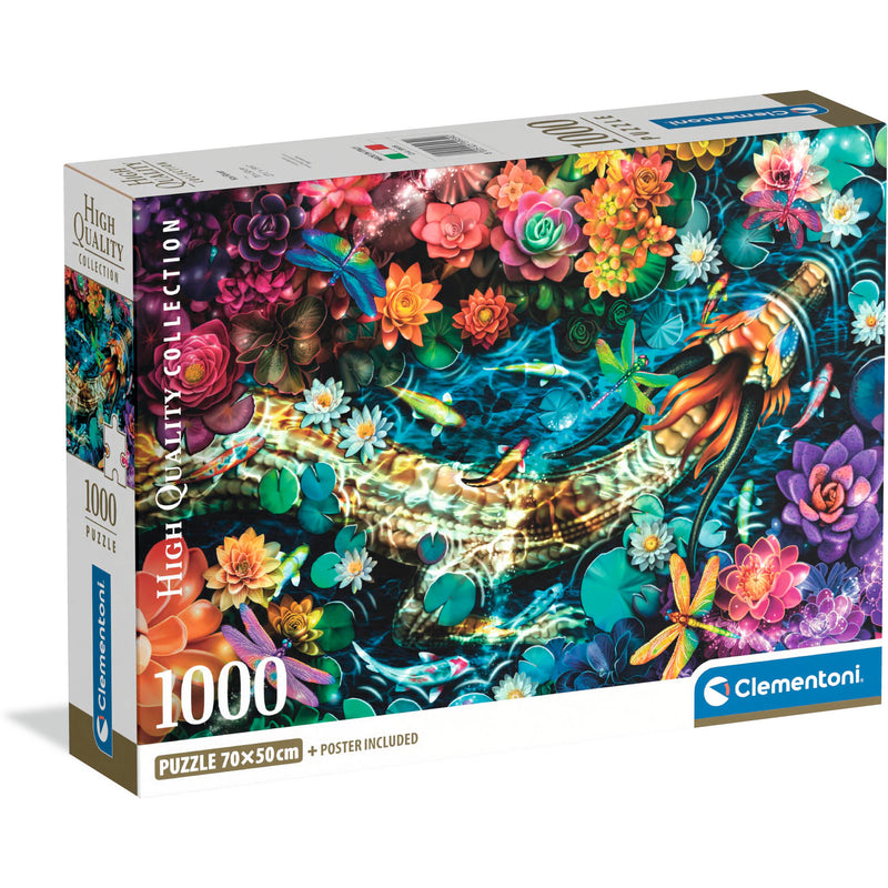 Puzzle 1000 Pçs Hqc Koi River Clementoni