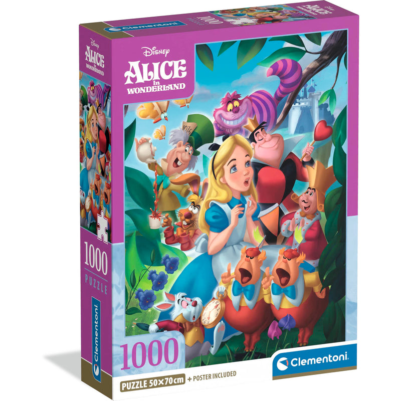 Puzzle 1000Pç Disney Alice In Wonderland