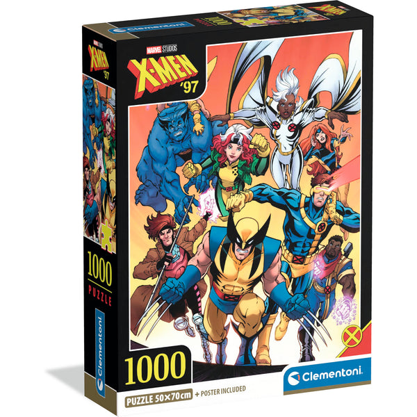 Puzzle 1000 Pçs Marvel Xmen Clementoni