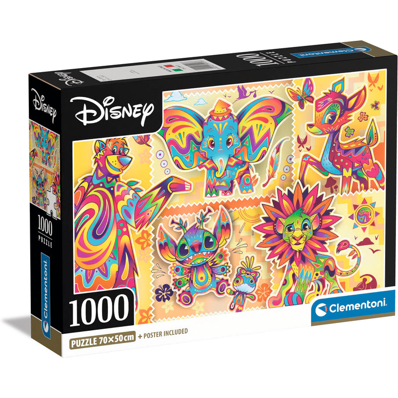 Puzzle 1000 Peças Disney Classic Clementon