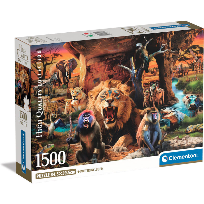 Puzzle 1500 Pçs The Tribal Society