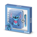 Conjunto Caderno + Caneta Heart Lilo&Stitch