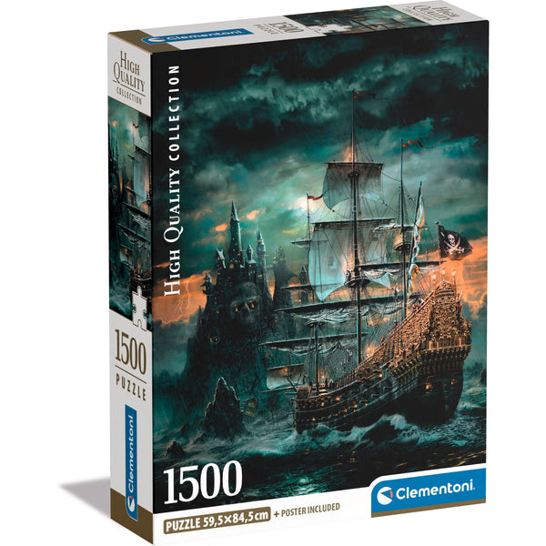 Puzzle 1500 Pçs The Pirates Ship