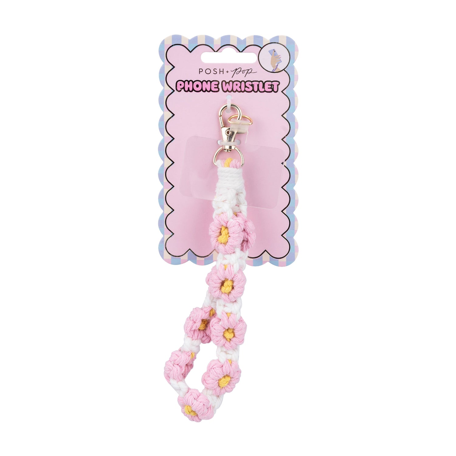 Pulseira Porta-Telemóvel Rosa