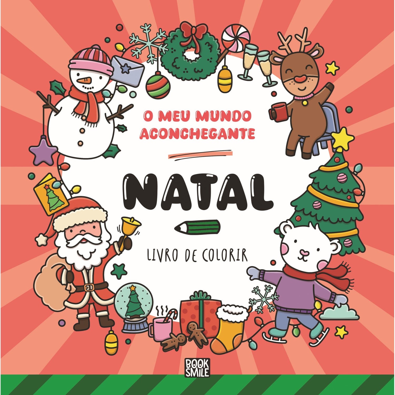 O Meu Mundo Aconchegante: Natal - Livro de Colorir