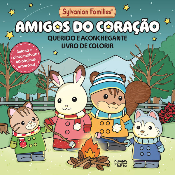 Sylvanian Families: Amigos do Coração: Livro de Colorir de Livro