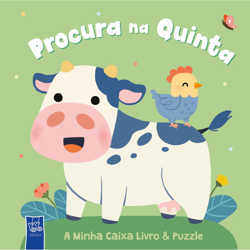 A Minha Caixa Livro & Puzzle - Procura Na Quinta de YOYO BOOKS