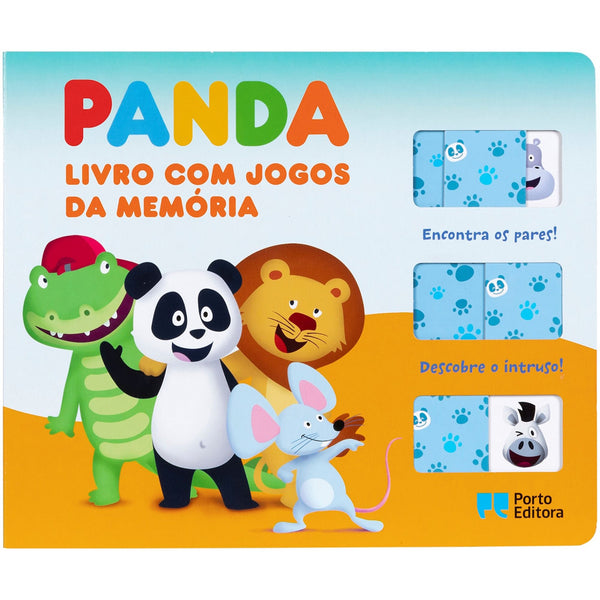 Canal Panda - Livro Com Jogos Da Memória de Diana Almeida